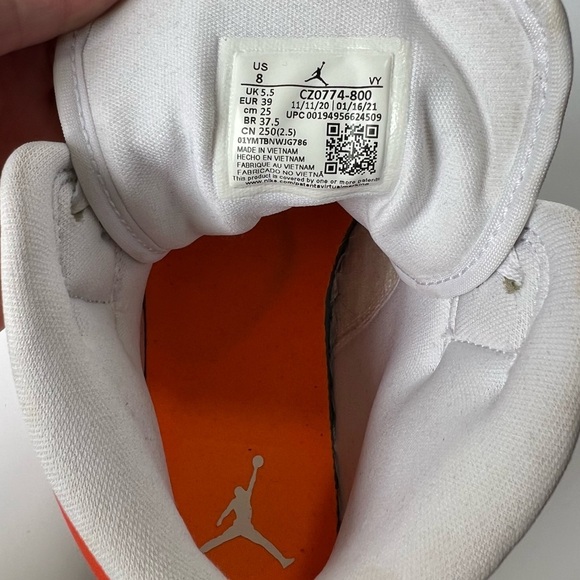 Air Jordan 1 Mid SE ‘Bright Citrus’ - Picture 6 of 8